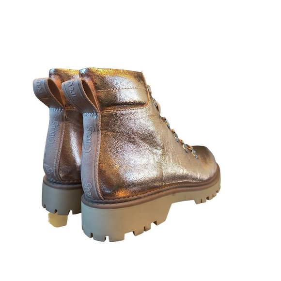 The Circus By Sam Edelman  Rose Gold‎ Kinsley Women's Boots Size 8 - Picture 4 of 11